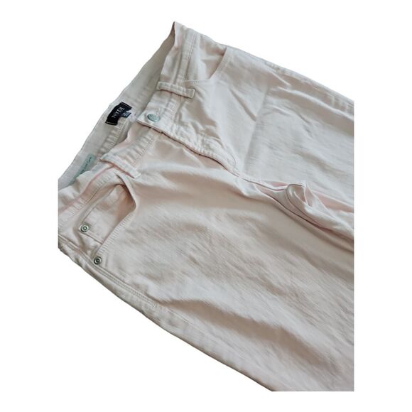 NYDJ Cropped Jeans in Light Pink - Picture 3 of 11